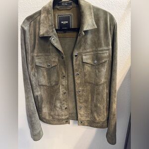 Todd Snyder Dylan Suede Snap Jacket